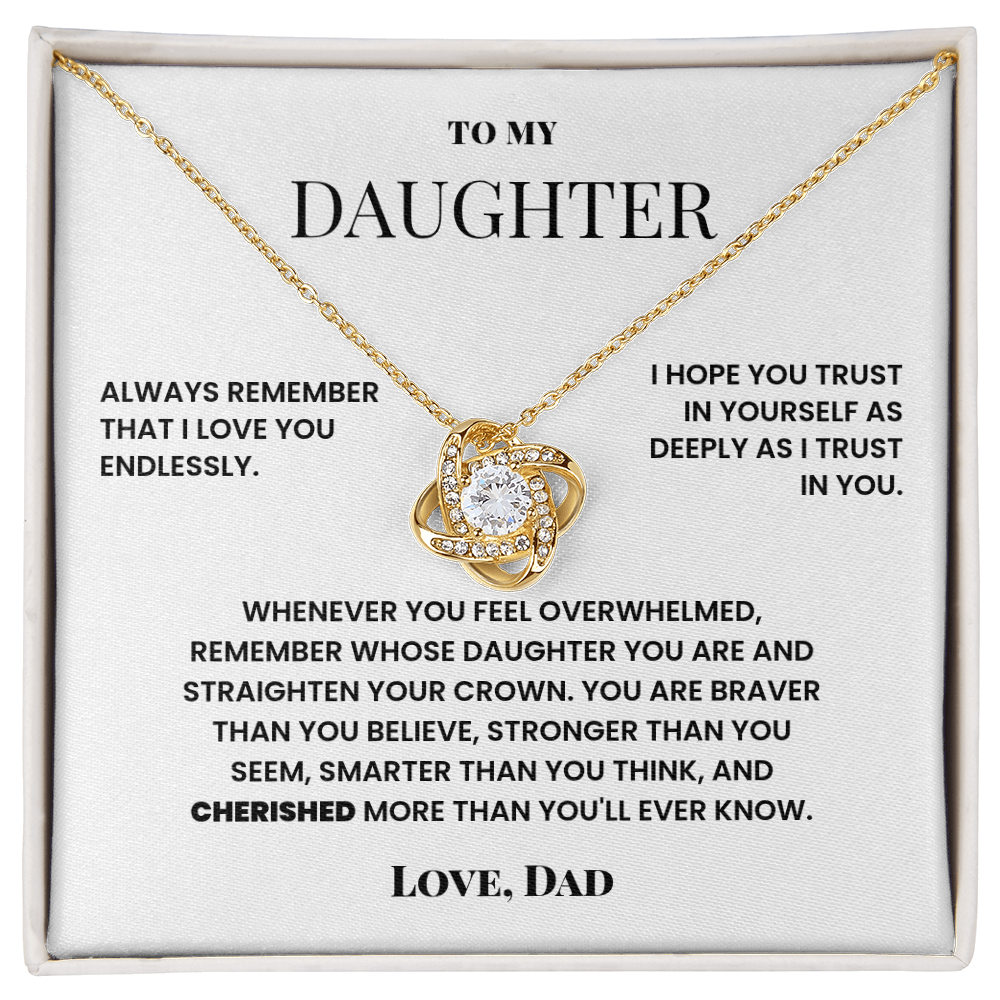 To My Daughter I Trust In You