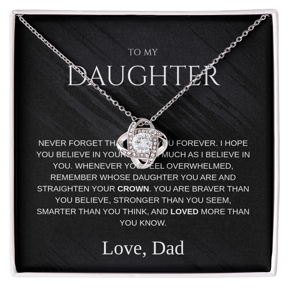 To My Daughter From Dad "Loved More Than You Know"