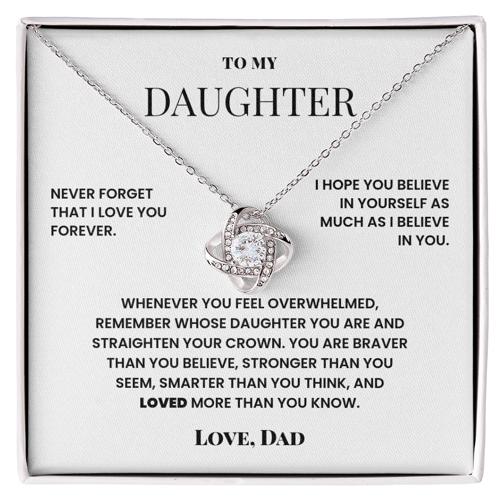 To My Daughter I Believe in You