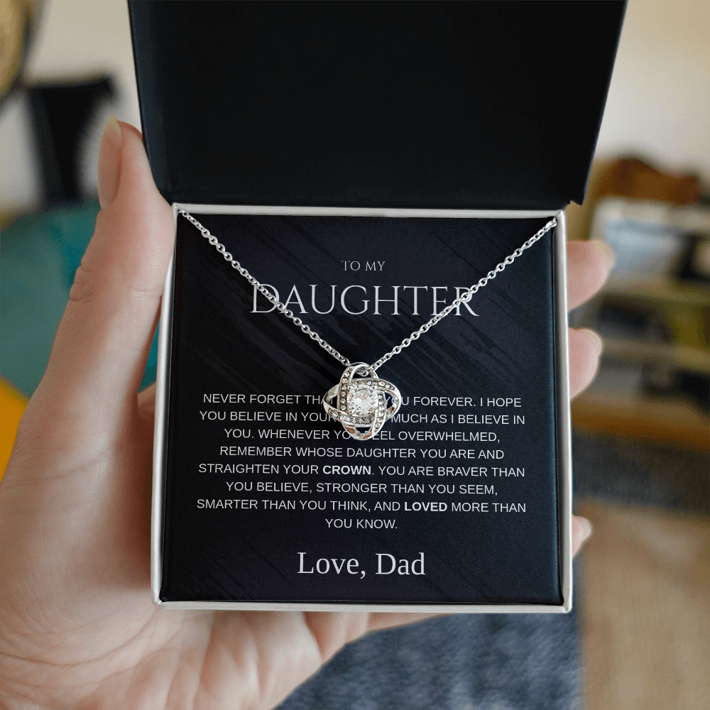 To My Daughter From Dad "Loved More Than You Know"