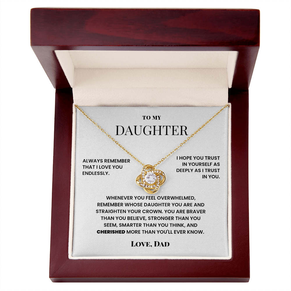 To My Daughter I Trust In You