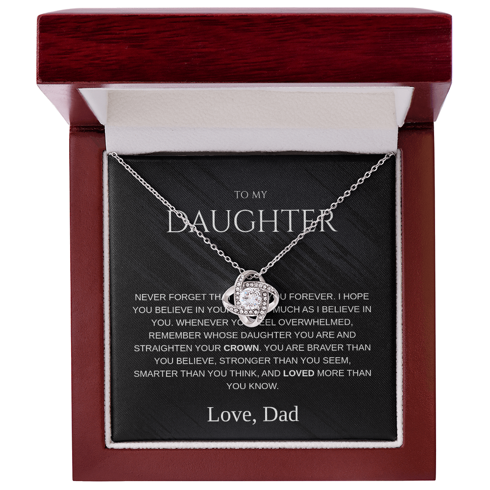 To My Daughter From Dad "Loved More Than You Know"