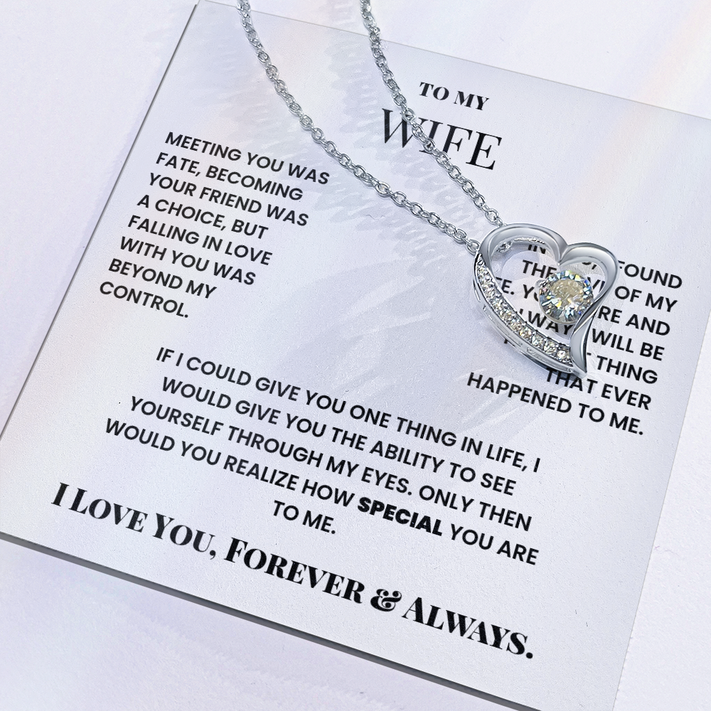 To My Wife Meeting you was fate