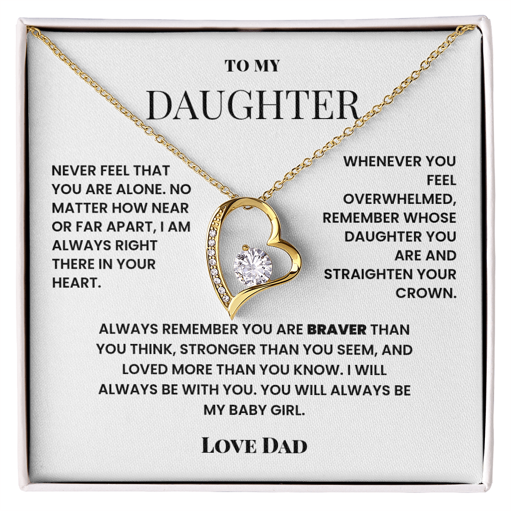 To My Daughter Always Remember