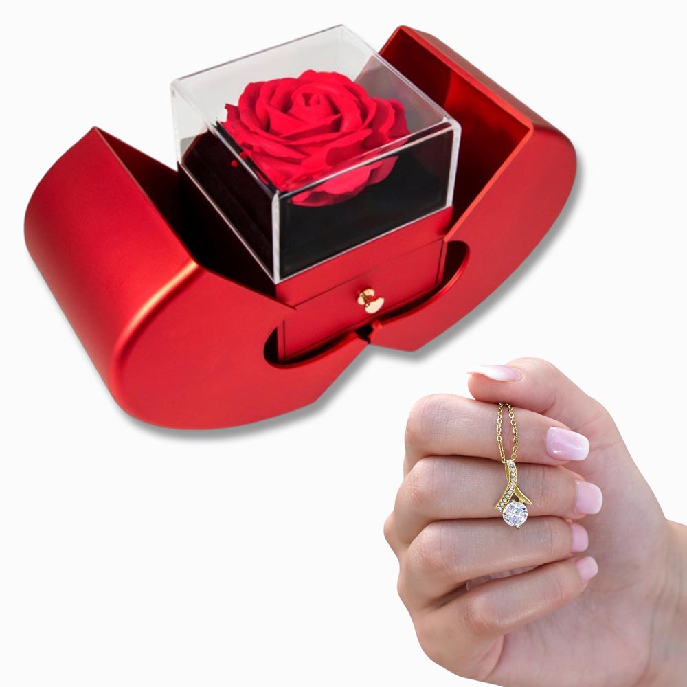 To My Wife Alluring Rose Box
